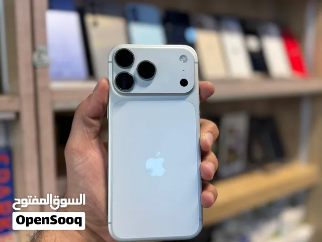17 برو ماكس  ابيض  بطاريه 100 ضمان الوكاله