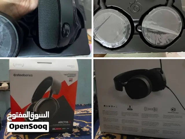سماعه جيمنج steel series actris 3 سماعه وارد السعوديه بحاله ممتازه جدا