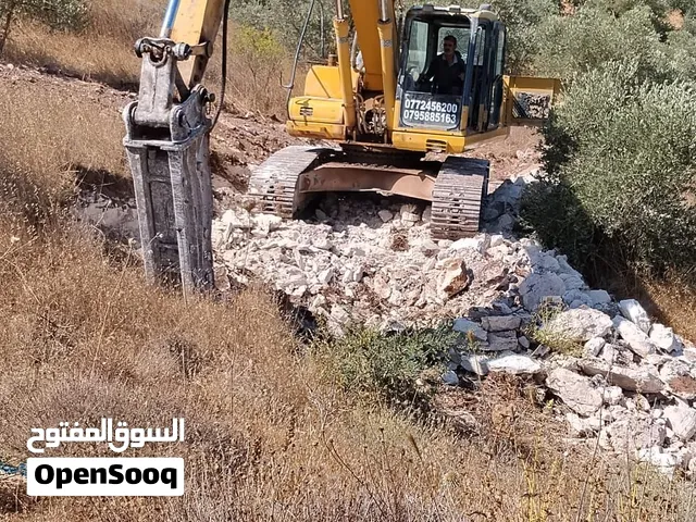 جك وجرافة وقلاب للايجار