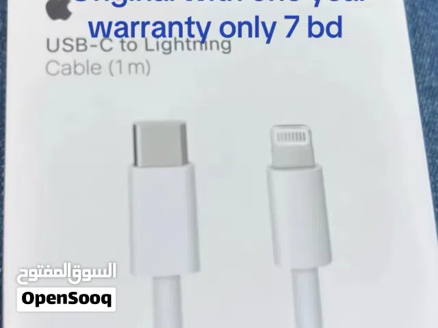 New iPhone original cable with 1 year warranty