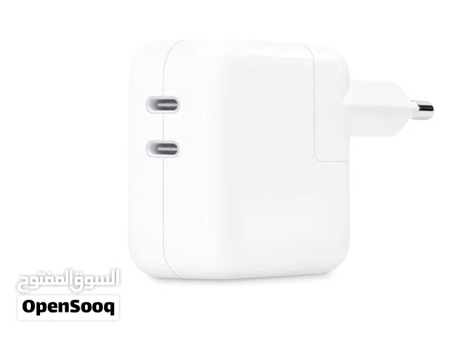 Dual USB-C 35W Power Adapter -محول USB-C مزدوج بقدرة 35 واط
