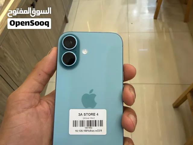 iPhone 16 – 128GB  جديد تمامًا