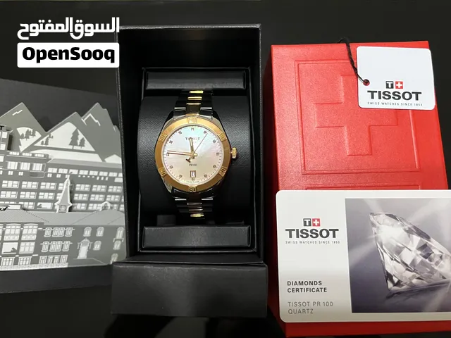 ساعة تيسو كلاسيك PR 100 سبورت شيك عيار: (0.045 قيراط من الألماس)