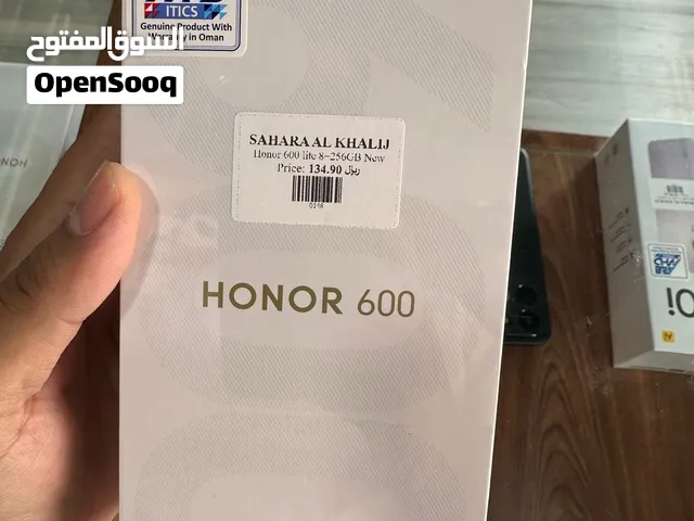 Honor 600 lite 5g ram 8gb memory 256 gb brand new seal pack with 1 year warranty