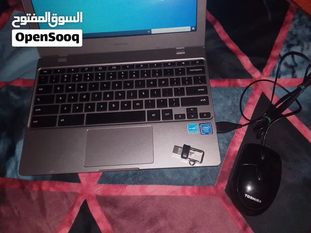للبيع كروم بوك محول إلى ويندوز 10 شغال سريع ونظيف، مناسب للدراسة والتصفح نظام ويندوز 10 كامل
