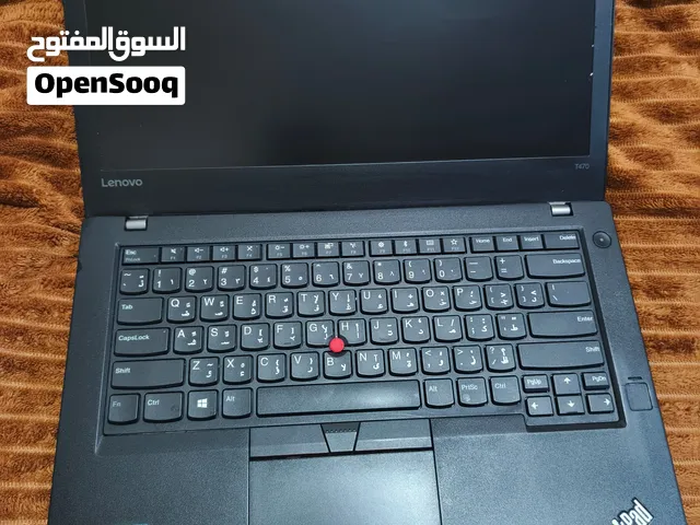 لابتوب للبيع للبيع لابتوب Lenovo ThinkPad T470 نظيف  المعالج 15 Core جیل سابع  الرام 16GB DDR4  الها