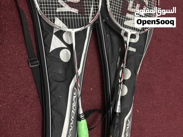 Two badminton yonex rackets
