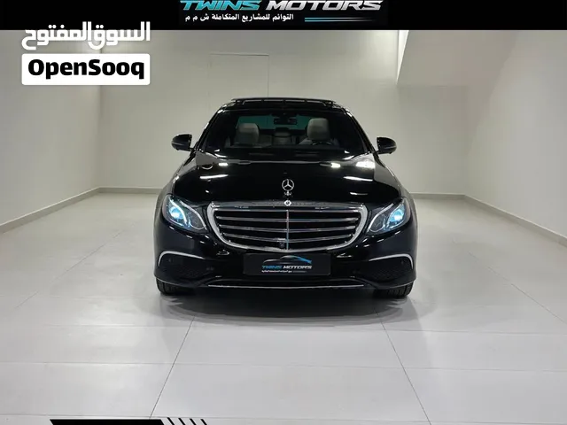 مرسيدس E350 موديل 2020 لون اسود للبيع