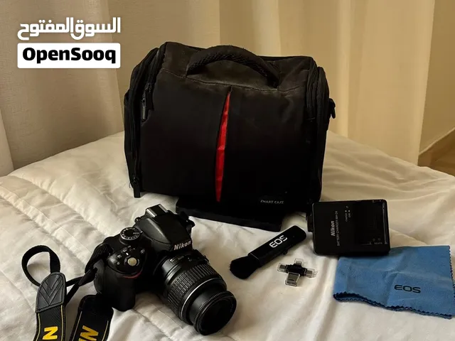 كاميرا نايكون Nikon D3200 ممتازة مع بكج ملحقات كامل ( قابل للتفاوض )