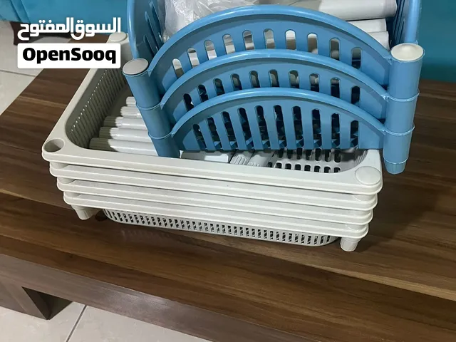 plastic dish drying rack with drain tray