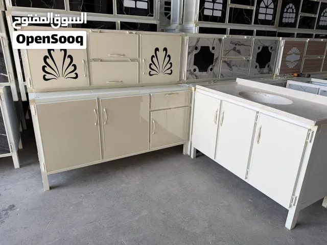 كاونتر المنيوم سوكي ثلاث قطع ارضي وملحق قياس متر ونص وسنك متر و20 مرمر