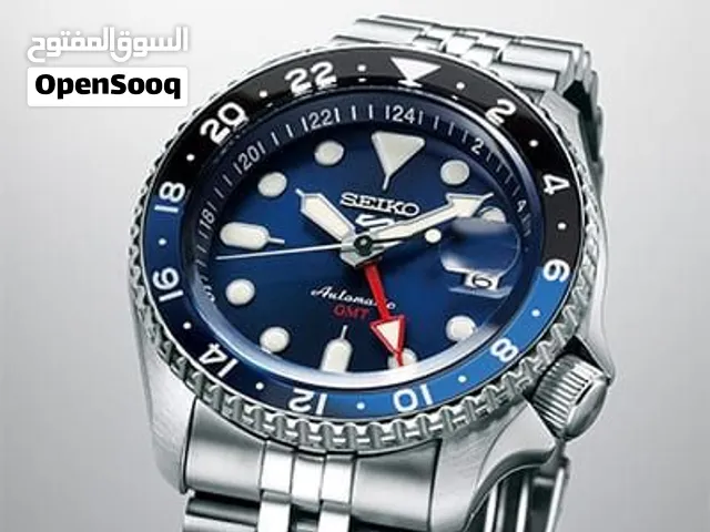 Seiko 5 GMT blueberry