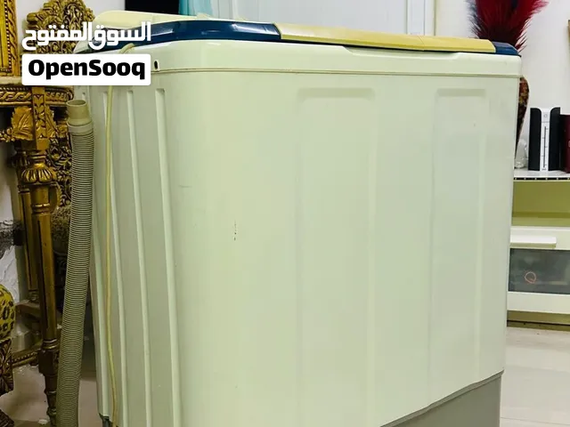 غسالة ملابس حوضين (هايير) 12 كيلو بحالة ممتازة جدا