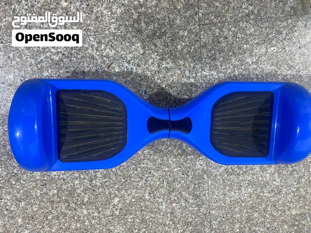 سكوتر كهربائي مستخدم يشتغل  لون ازرق