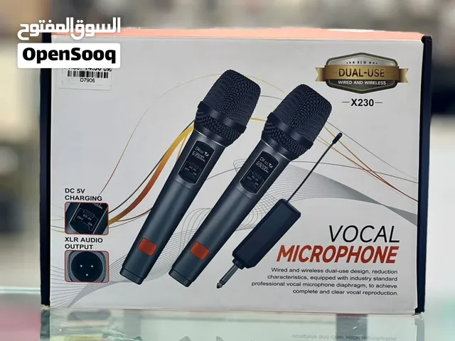 Brand New Dual Microphone Set in Oman  Wired wireless