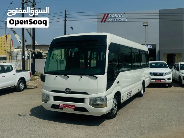 TOYOTA COASTER 23 SEATS 2022 GCC EXCELENT CONDITION
