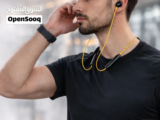 سماعة رقبة realme Buds Wireless ... يتوفر توصيل