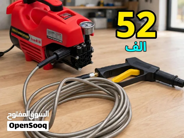ماكينة غسيل ضغط عالي Bihari 2400 واط 200 بار خرطوم 7 متر تدفق 8.8 لتر تنظف سيارة وساحة بقوة