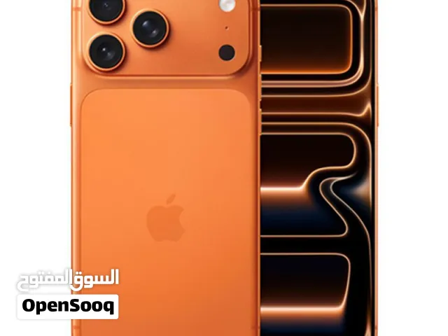 للبيع فوراً: iPhone 17 Pro Max  مساحة 256 جيجا  اللون البرتقالي المميز  كالجديد تماماً!