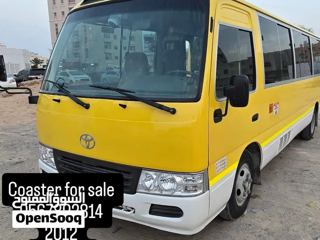 تويوتا كوستر للبيع.  2012 30  راكب  ديزل  Toyota coaster for sale 30 seats 2012 diesel