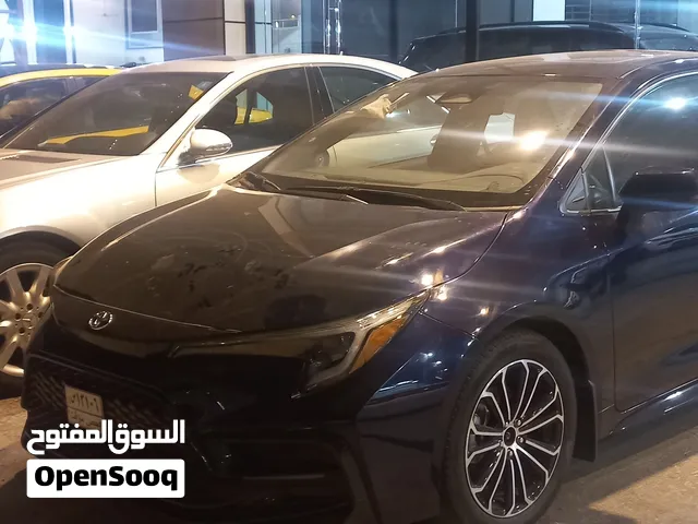 تويوتا كورلا  وارد  كندي  فة SE سيارة صبغ دعاية  فقط   تعمل لنظام البنزين      معرض العاصمة