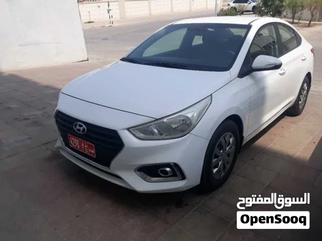Hyundai Accent 2018 هيونداي اكسنت للإيجار الشهري ومتاح يومي Clean Airport Delivery Available