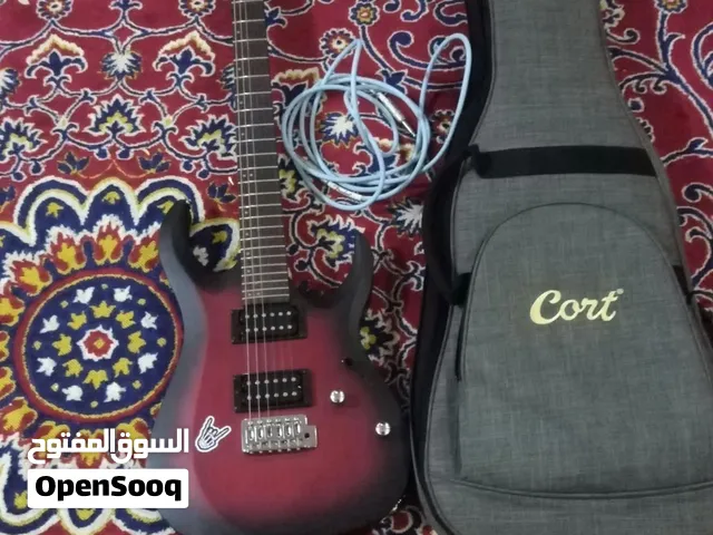 Cort X100 Electric Guitar + Cort Bag + Fender Professional  للبيع Cable  جيتار كورت X100