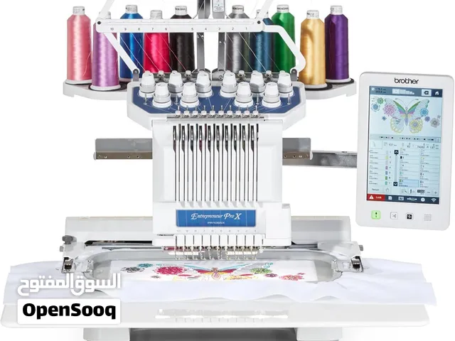 Brother PR1055X Business Embroidery Machine  10 Needles Embroidery  Built-in Camera