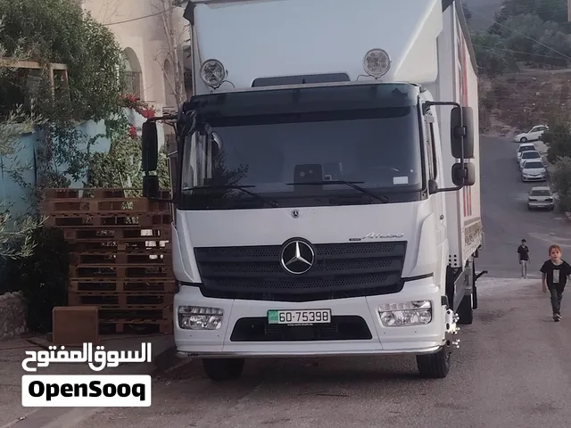 مرسيدس اتكو 1224للبيع فل الفل طول سبعه وربع مع باب هيدورليك 2020