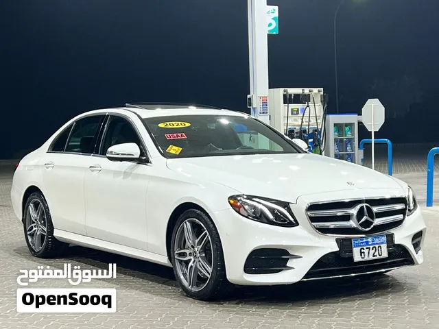 للبيع مرسدسE350مديل2020 فل ابشن وفل نظافه وبممشى بسيط جداا وجاهز ومرقم
