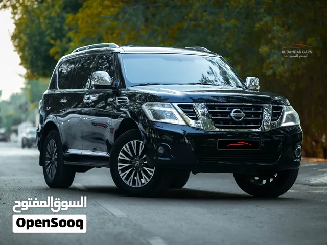 Nissan Patrol Platinum 2015 Black V8 4WD Zero Accident Insurance BD 7,900 Neg.