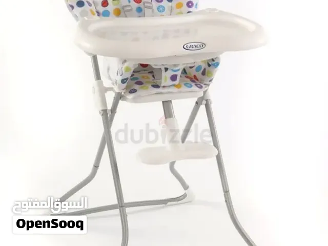Graco Foldable Baby High Chair with Removable Tray - Good Condition