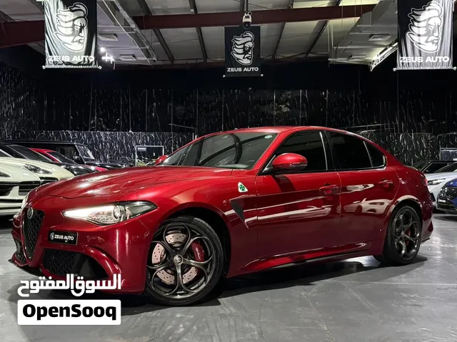 2021 Alfa Romeo Giulia Quadrifoglio  GCC  Low Mileage  Gargsah Warranty  November 2026
