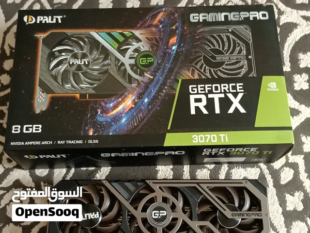 شاشة كرت rtx 3070 ti 8gb للبيع