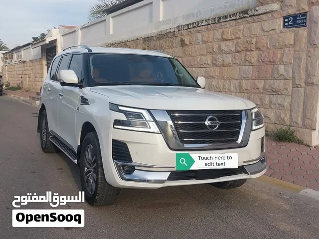 Nissan patrol V8 platinum 2021