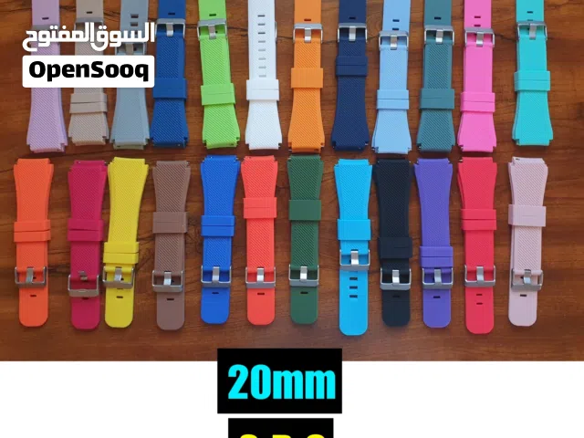 Samsung belt Huawei GT1/2/3/4 Watch bands 44mm 20mm سير احزمه حزام ساعه سامسونج هواوي جي مم20تي