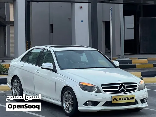 مرسيدس موديل 2009 c200 الايسي والجير والمكينة بحالة ممتازة
