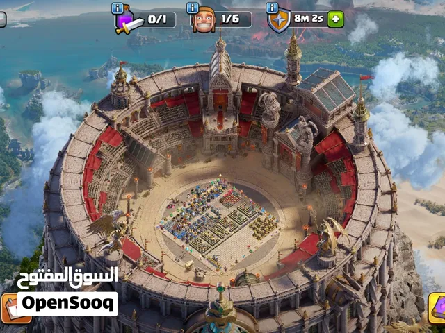 حساب كلاش رويال و حساب كلاش اوف كلانس