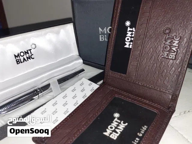 طقم محفظة و قلم MONT BLANC