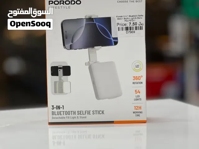Brand New Porodo 3-in-1 Selfie Stick in Oman  Secure Grip