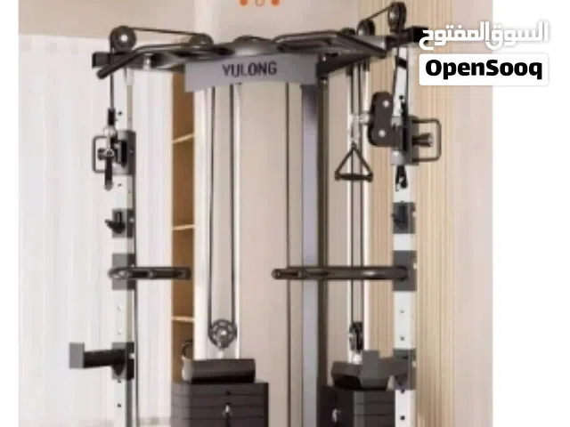 جهاز كيبل كروس معه اوزان 150 كغم  سحب علوي وسفلي وتي بار وتجميع صدر  جميع المسكات مرفقه شامل التوصيل