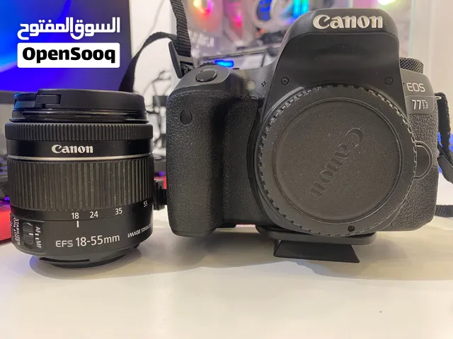 كاميرا 77D كانون مع اكسسورات مجانا مستعجل