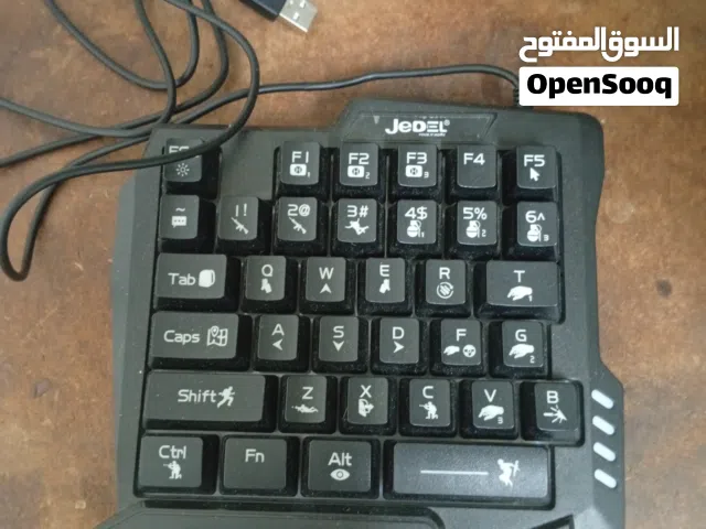 كيبورد صغير للاعب الببجي على الهاتف مدخل USB