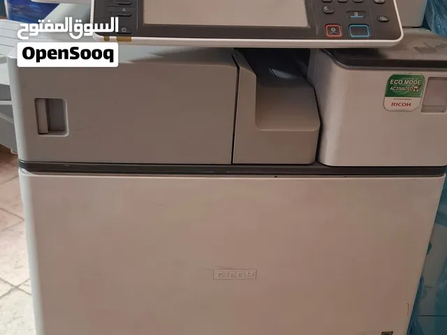 ماكينة تصوير وطباعة ملونة ريكو RICOH MP C5503 بحالة ممتازة جداً