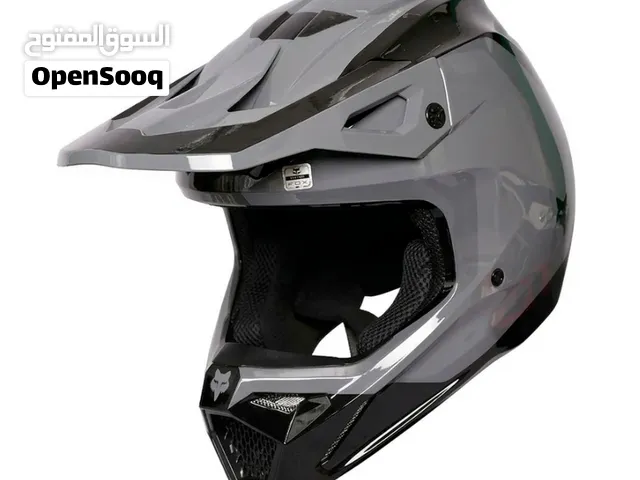 FOX V1 Solid Dark Shadow Grey MIPS DOT/ECE Off Road Motorcycle Motocross Helmet - 836606