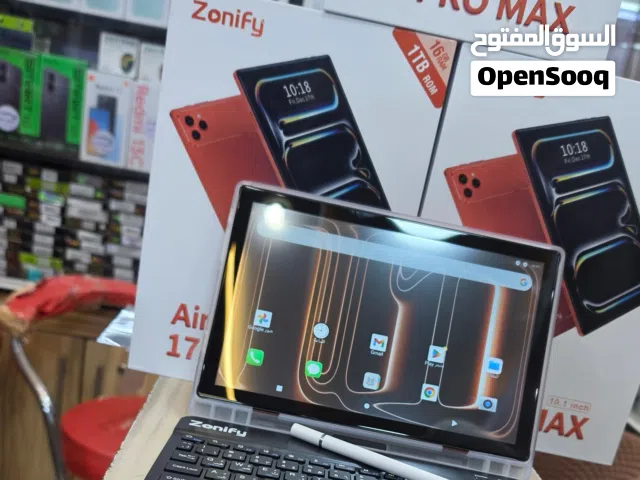 جهاز تابلت Zonify Air Pad 17 PRO MAX شاشه كبيره بطاريه 10 ألف زاكره 64توصيل مجاني يصلك قدام باب بيتك