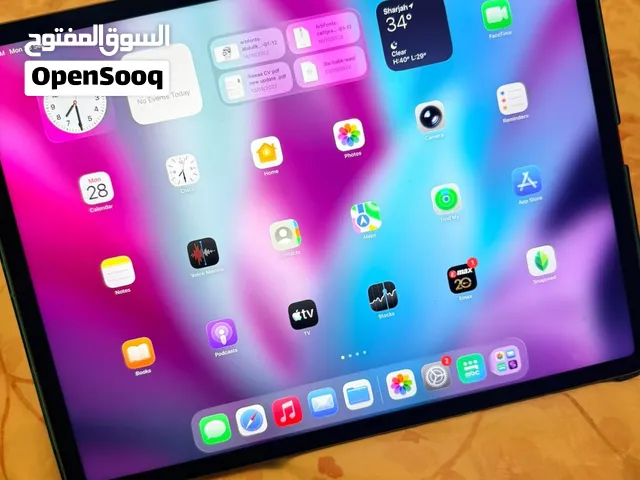 ايباد 128 جيجا الجيل الخامس 12.9 معالج M1