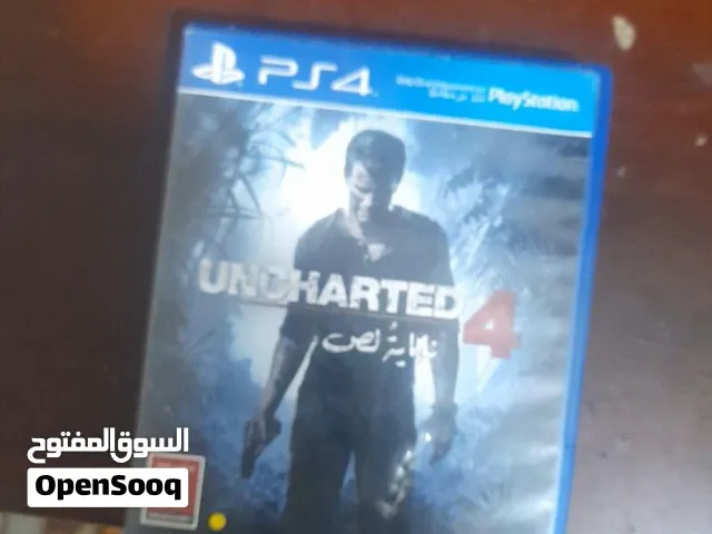 شريط Uncharted 4 أصلي PS4  للبيع شريط Uncharted 4 لجهاز PS4  أصلي مستعمل ونظيف يعمل بشكل طبيعي مع ال