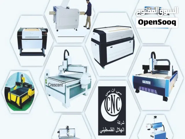 آلات ذات تحكم ذاتي CNC وطابعات UV