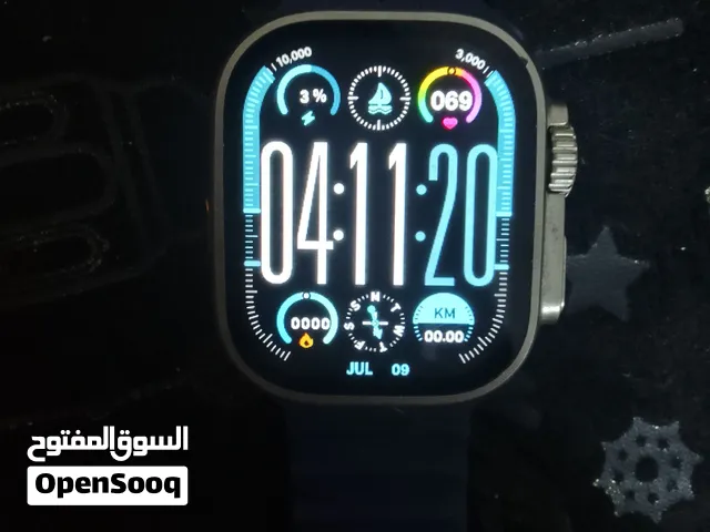 ساعه سمارت الترا 8+ استعمال شهر معاها الكرتونه شغاله كل حاجه مكالمات و صوت و ربط بالفون